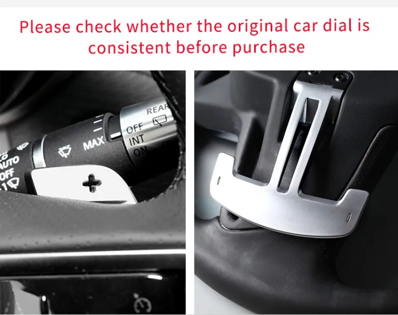 T-carbon Steering Wheel Paddle Shift For Land Rover Range Discovery Sport Evoque Jaguar XE XJ XF Carbon Fiber Paddle Shifter