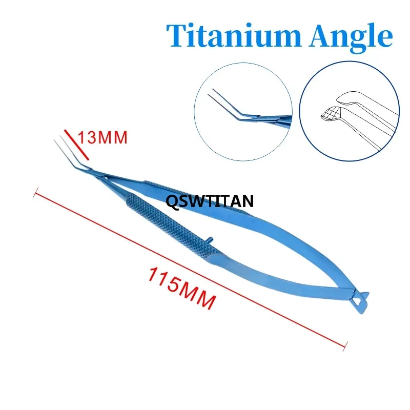 Ophthalmic Surgical Instruments Titanium Stainless steel Inamura Capsulorhexis Forceps for Pet, veterinary surgical instruments,ophthalmic surgical instruments