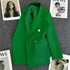 2024 New Women's Suit Jacket Spring Autumn Fashion Versatile Simple Early Casual Polyester Fiber Cloth Coat From China Mainland