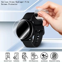 Protecteur d'écran rond en Hydrogel pour montre intelligente, 5 pièces, diamètre 40mm 39mm 38mm 37mm 36mm 35mm 34mm 33mm 32mm, Film de protection Hydrogel 3