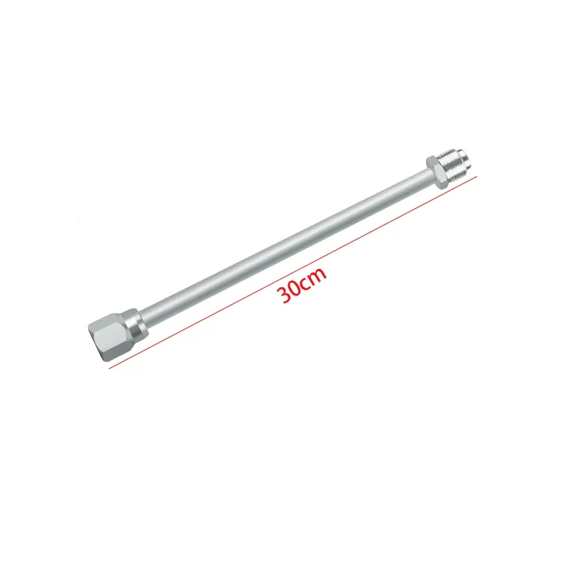 Airless Spray Gun with 10 Inch Extension Pole & 33 Feet Airless Paint Sprayer Hose，one 517 Tip，Spray Gun for Painting