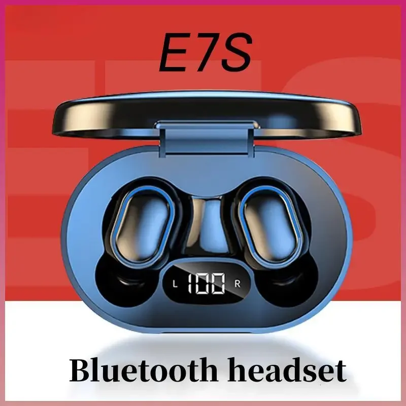 Bluetooth-наушники TWS E7S Fone, беспроводные наушники для Xiaomi Vivo Oppo, шумоподавляющие наушники, Беспроводная Bluetooth-гарнитура Bluetooth-наушники TWS E7S Fone, беспроводные наушники для Xiaomi Vivo Oppo, шумоподавляющие наушники, Беспроводная Bluetooth-гарнитура