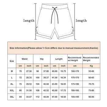 Camo Running Shorts Men Gym Sports Shorts 2 In 1 Quick Dry Workout Training Gym Fitness Jogging Short Pants Summer Men Shorts Ee 6