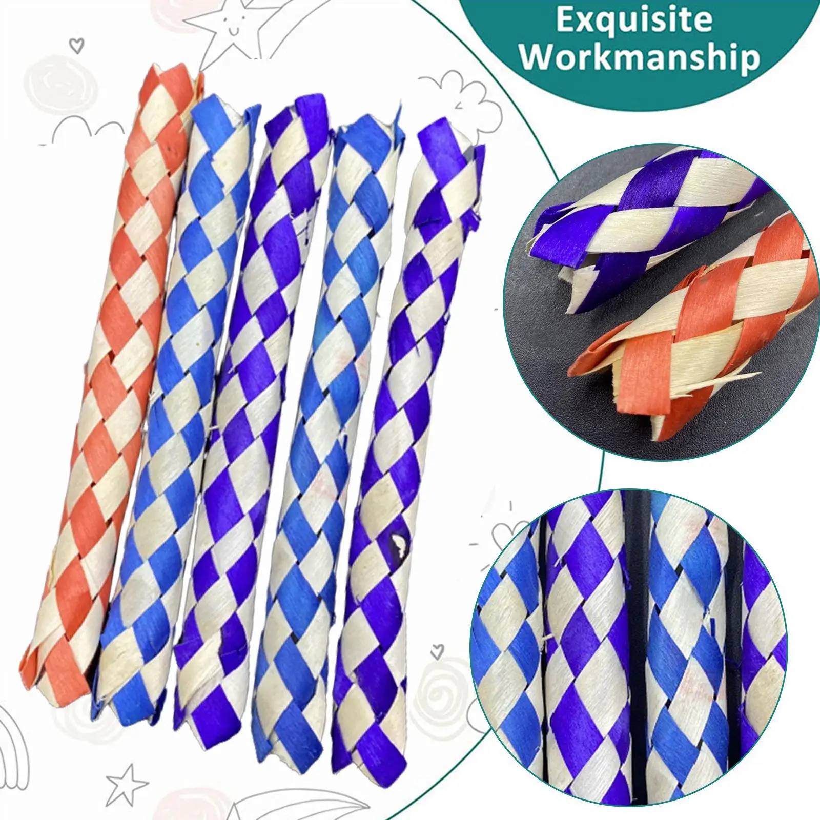 15cm Prank Chinese Finger Traps Chinese Bamboo Tube Traps Finger Replacement Novelty Toys Gadgets Novelties Prank Pranks Ki C4c9