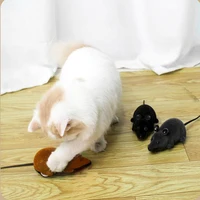 Funny Cat Toy Mouse For Cat With Remote Control Wireless Simulation Mouse Electric Pet Toy with