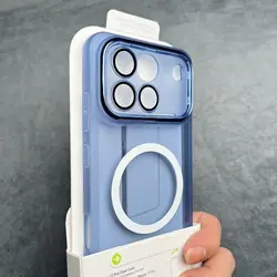 Custodia per telefono in TPU trasparente, skin-friendly, semplice e di colore solido con protezione anti-shock magnetica