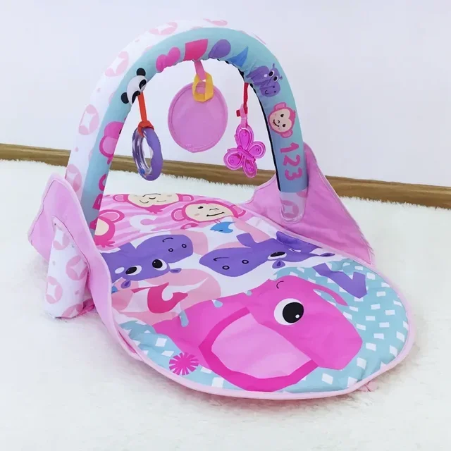 Musical Baby Activity Gym Rack Play Mat Kid Rug Puzzle Mat Carpet Piano Keyboard Infant Playmat Crawling Game Pad Baby Toy Gift 3