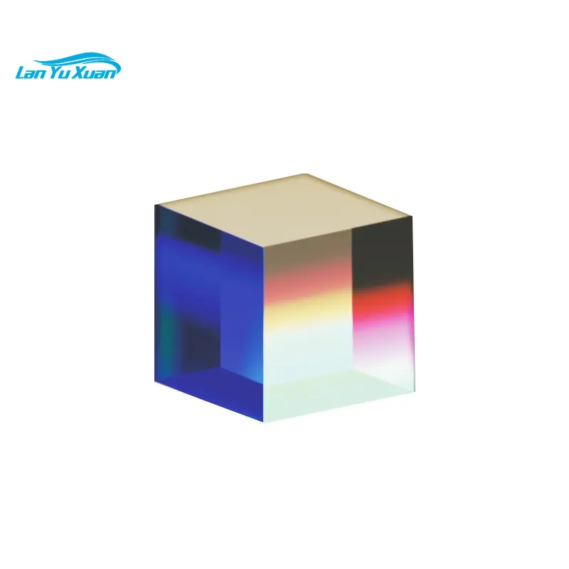 

Ordinary spectroscopic prism NIR film @ 700~1100nm cube size 5-50mm optical element experimental equipment scientific