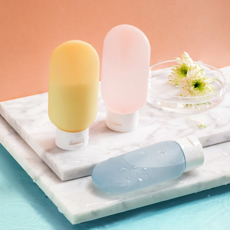 3 개/대 리필 용 병 휴대용 에센스 샴푸 샤워 젤 병 북유럽 스타일 여행 키트 컨테이너는 비행기에 운반 가능