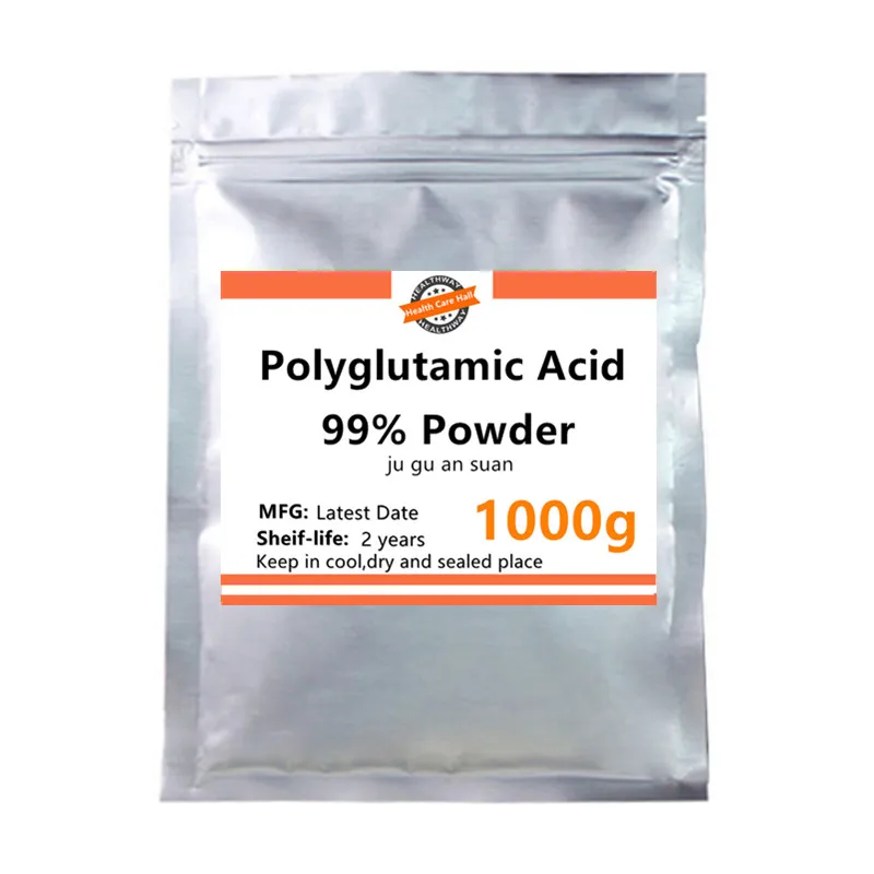 

50-1000g Provide 5kDa-2000kDa Polyglutamic Acid (γ-PGA),Free Shipping