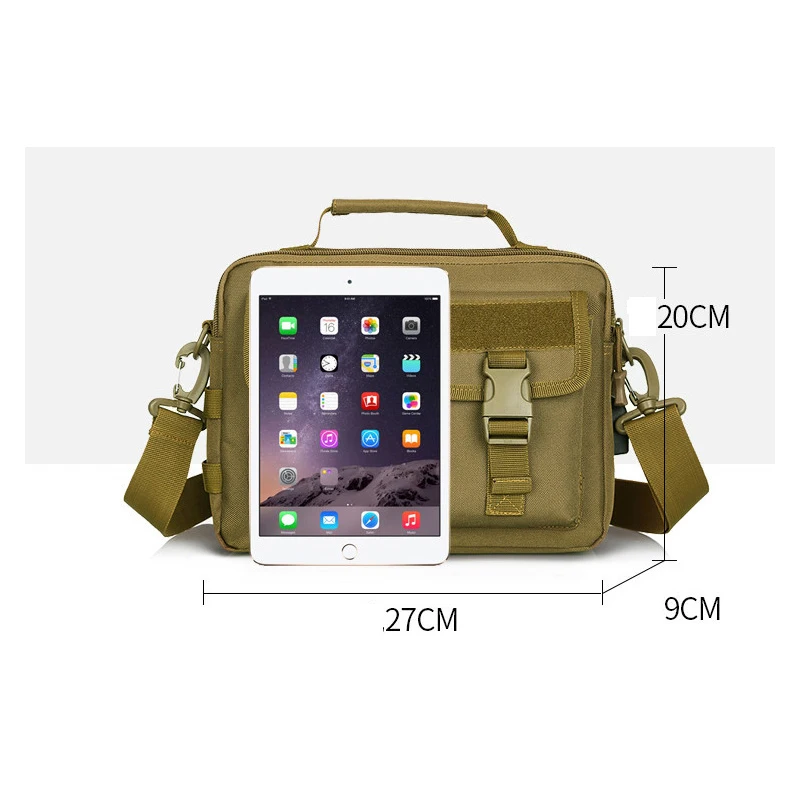 Small USB Tactical Handbags Military Bag Men\'s Messenger Sport Crosscody Bags Sling Single Shoulder Camping Hiking Bag Daily Bag