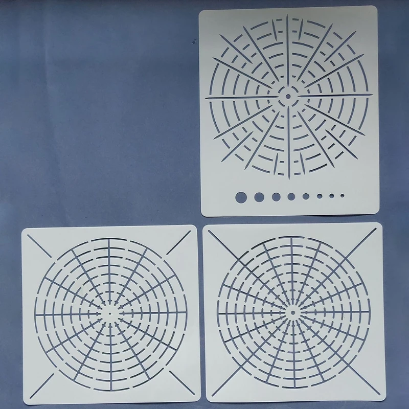 Mandala Painting Templates Stencils for DIY Rock Scrapbook Coloring Embossing Album X7YD mandala dotting tools