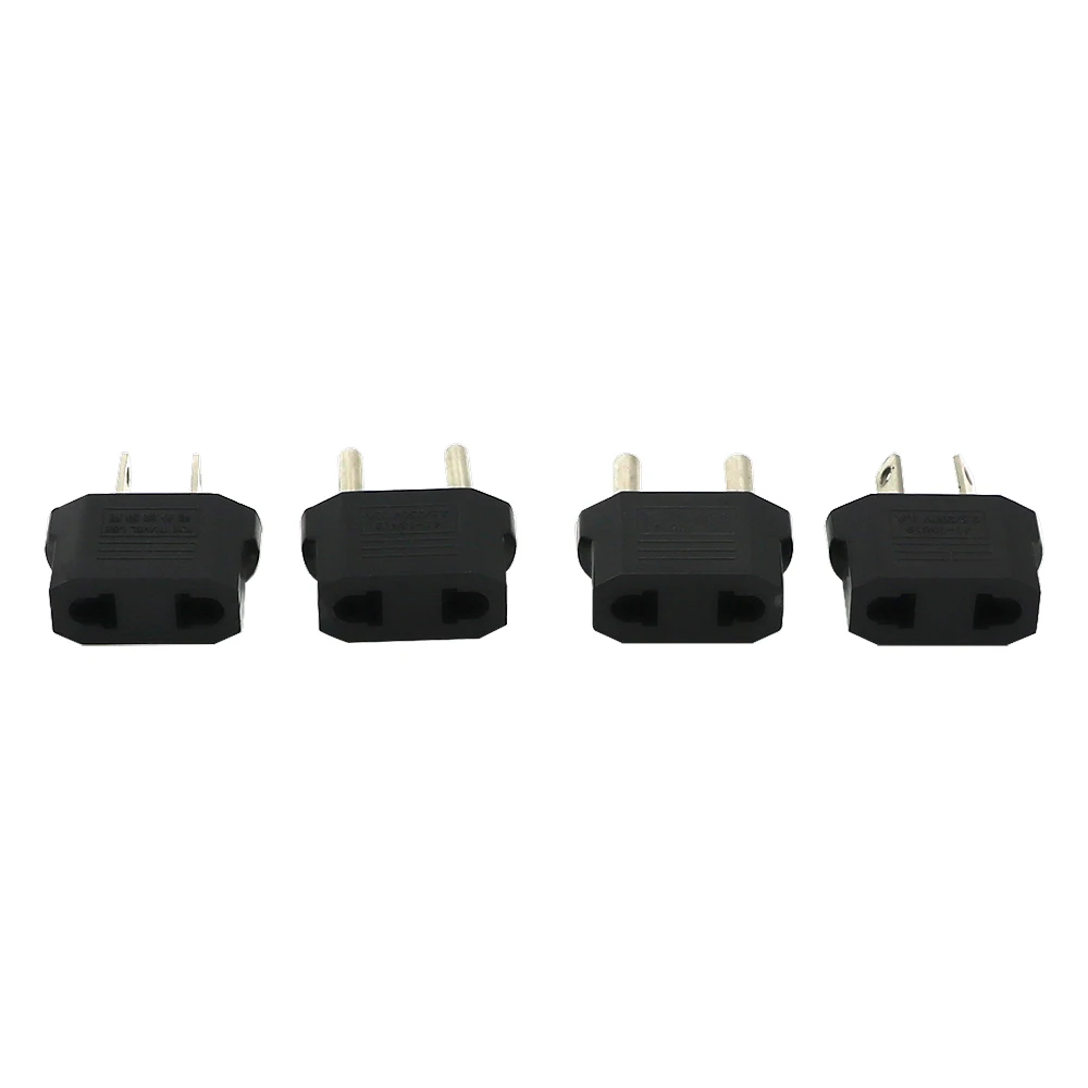 Description Picture 4 of item2PCS Electric Plug Adapter EU US UK AU Power Plug US To EU Travel Adapter AC Power Cord Charger Sockets