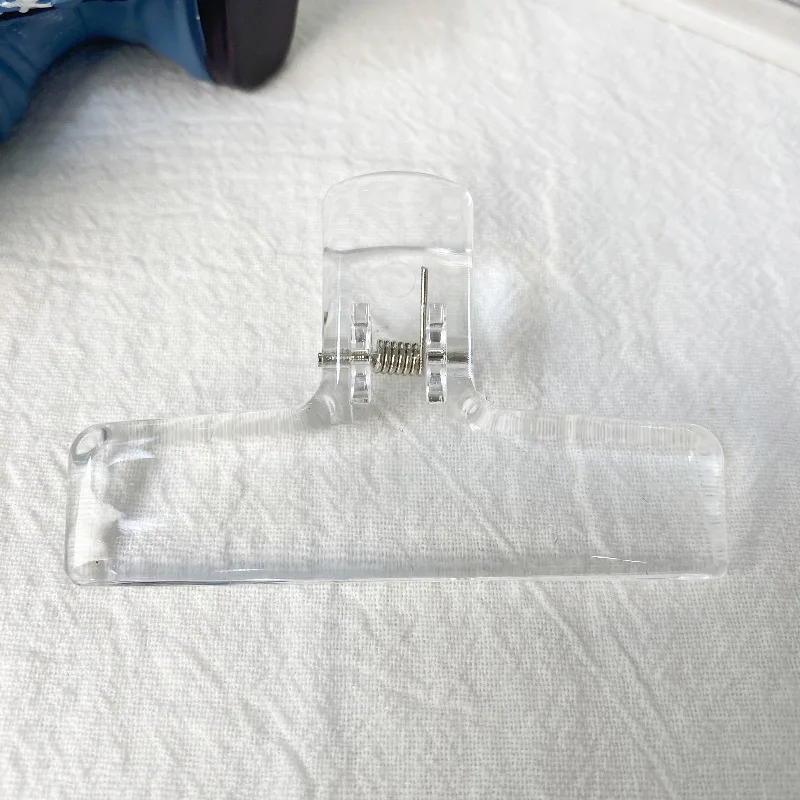 Kawaii transparente Binder-Clips, Datei, Dokumente, Clips, Notizbuch, Büroklammern, Lesezeichen, Indexseite, Tickets, Klemmen, Bindezubehör