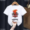 Cute Boys Tshirt, Car, Birthday Number 1-9 Years Boys T-Shirt Give Children'S Birthday Gifts Tshirt Personalized Name 5