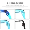 Colour_MAX Chicago Screw Posts Binding Screws Kit for Glasses Spectacle Eyewear Repair with Screwdriver 3