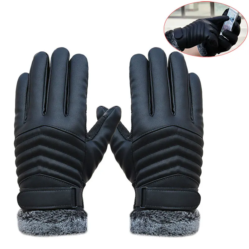 

Winter Waterproof Men's Gloves Windproof Sports Fishing Touchscreen Driving Motorcycle Ski Non-slip Warm Cycling Women Gloves