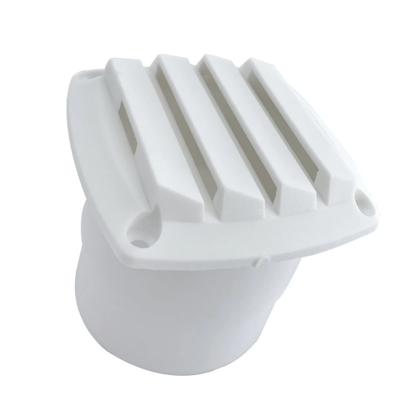 3 Inch Plastic Air Outlet Vents Louver Grille Cover Wall Air Vent Flat Ducting Ventilation Outlet for RV