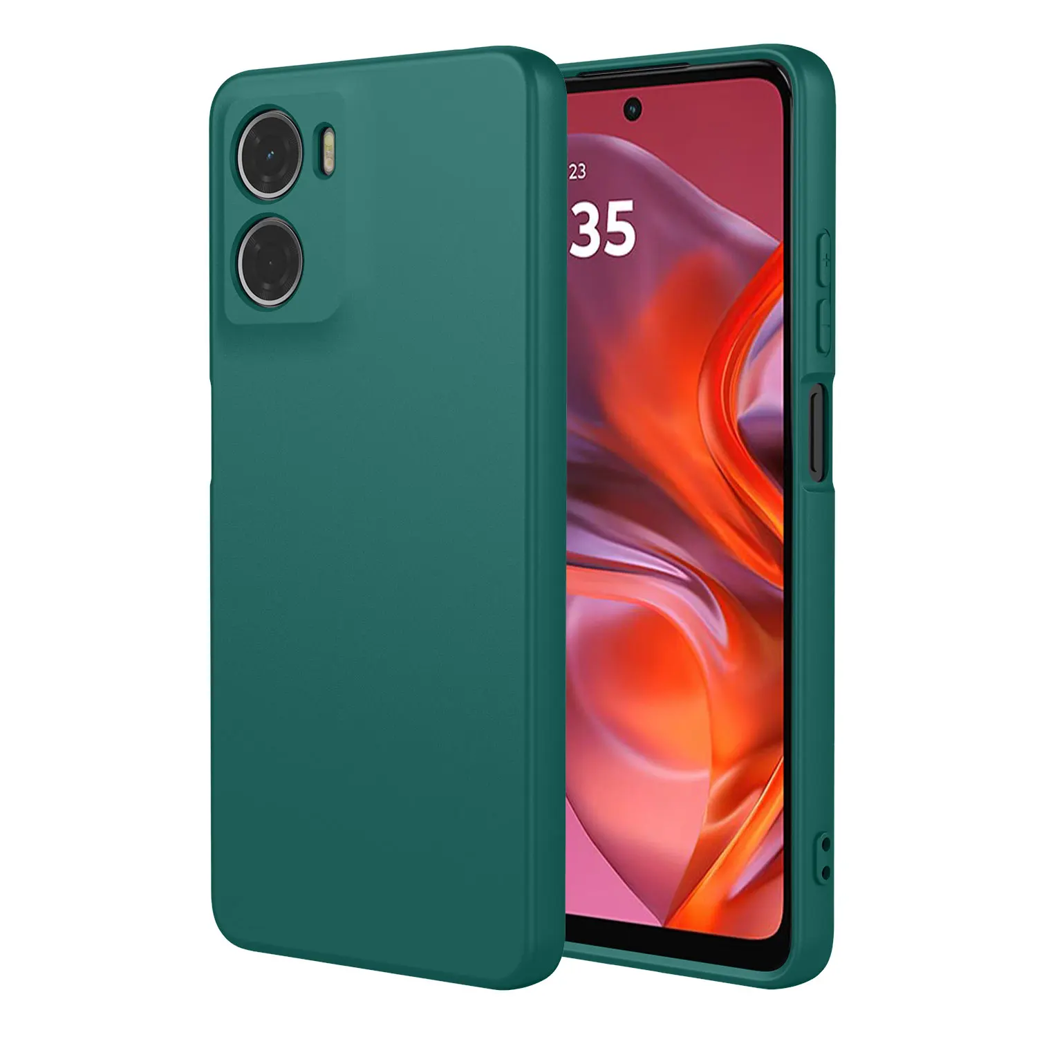 Flexible Flüssigkeit Silikon TPU Telefon Fall Für Motorola Moto G06 Power G56 G86 Schutzhülle Fundas Coque Capa – Detail 9