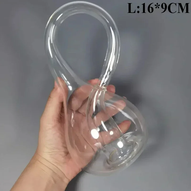 Four-dimensional Space Will Always Be Filled with Water-free Klein Bottle Model Creative Transparent Glass Home Magic Decoration 5