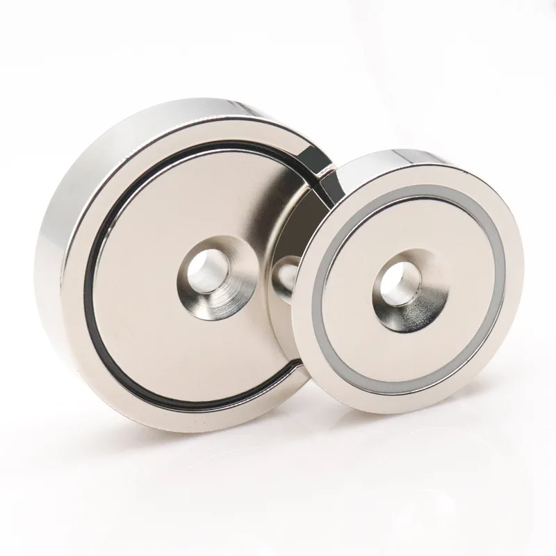 10 Pcs Neodymium magnets countersunk ring hole rare earth strong crafts magnet salvage magnet parts Neodymium NdfeB neodymium magnets round magnets