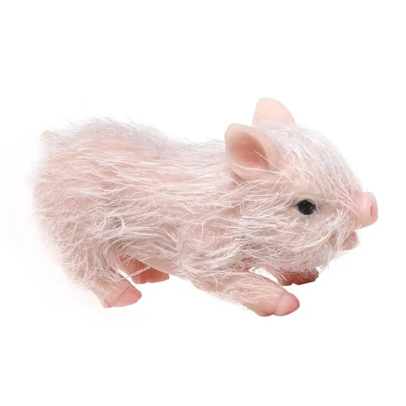 

Рождественский подарок из искусственной свиньи, Игрушки для раннего развития ребенка, игрушки из белой кожи для куклы, силиконовая Рождественская Расслабляющая игрушка, Прямая поставка