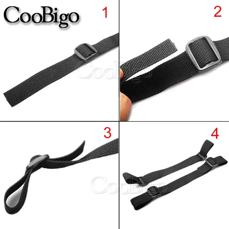 Hoverboard Kart HoverKart Replacement Strap Adjustable Tri-Glide Buckle Polypropylene PP Webbing Ribbon Band Width 1
