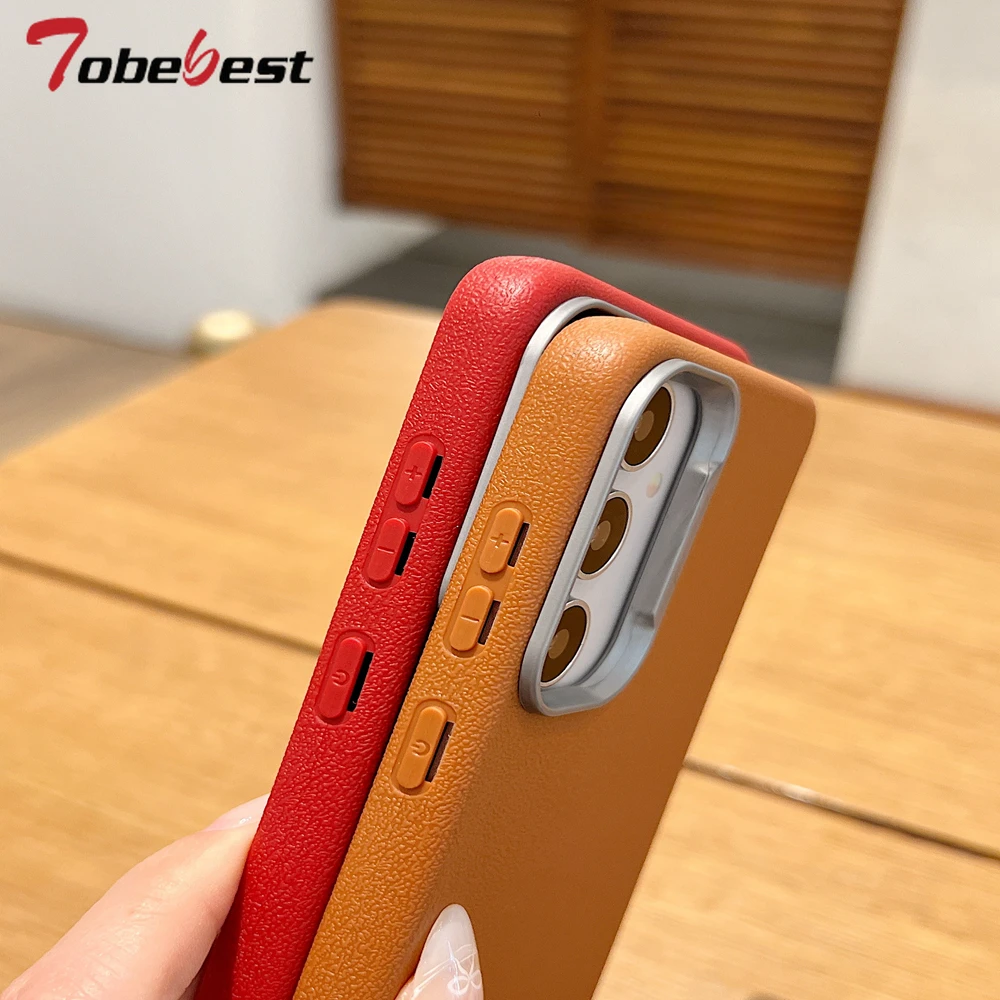 Leather Texture Silicone Phone Case, Durable and Stylish Protective Cover