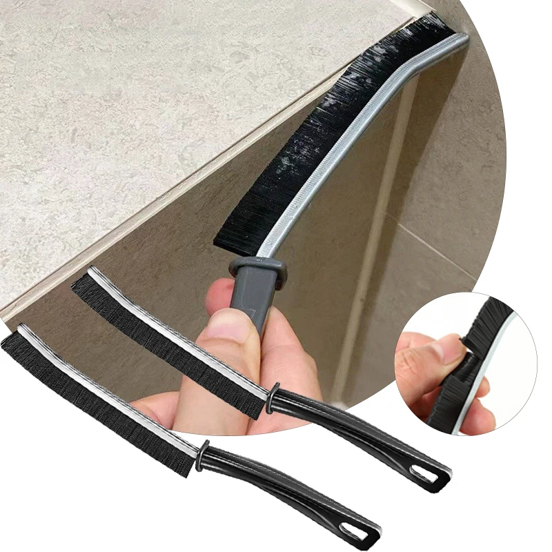 

1/2pcs Durable Grout Gap Cleaning Brush Kitchen Toilet Tile Joints Dead Angle Hard Bristle Cleaner Brushes for Shower Floor Line