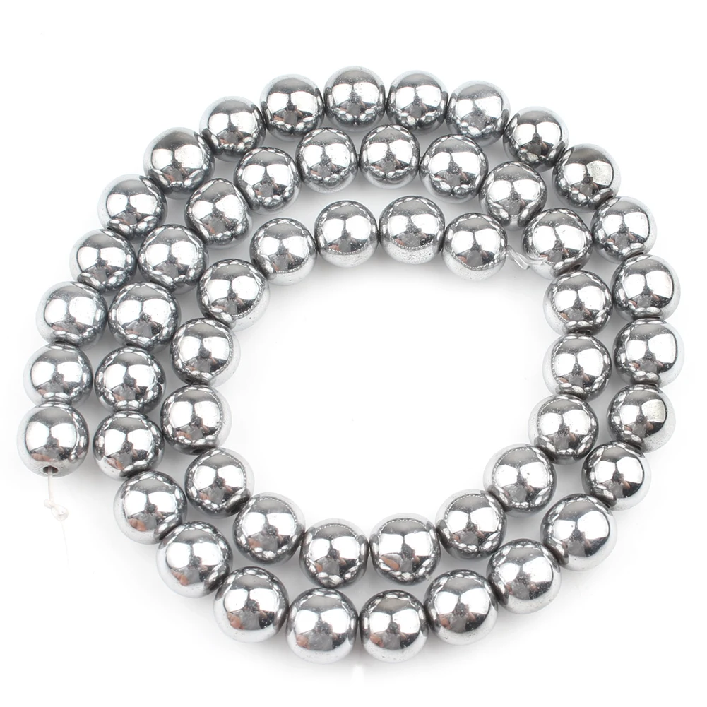 Gold Plated Natural Hematite Irregular Beads