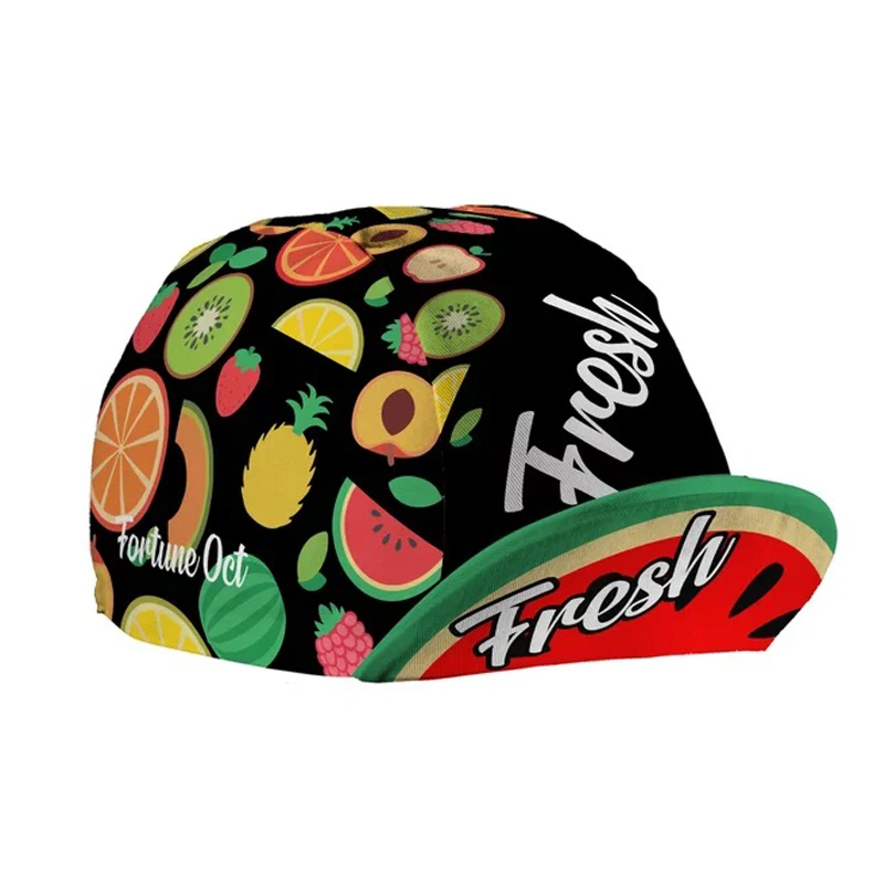 FRUIT TROPICAL Cycling Caps One Size Fits Most Men And Women Bike Hat