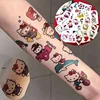 Hello Kitty Temporary Tattoos Kuromi Cute Anime Waterproof Tattoos Sanrio Durable Color Kawaii Tattoo Sticker Gifts 1