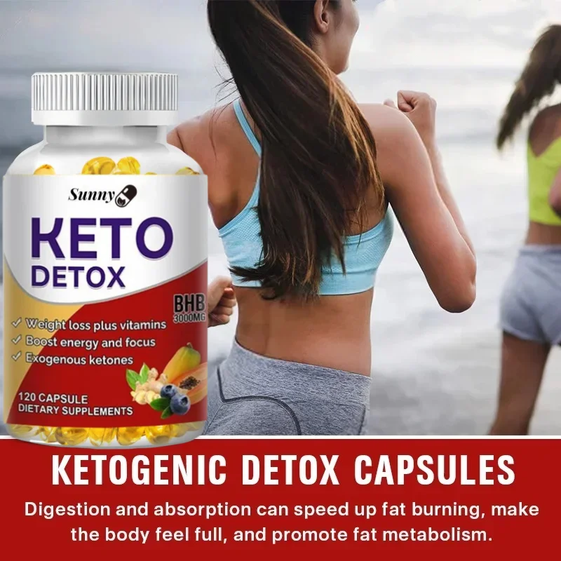 Ketogenic Capsules-Help Control Appetite, Burn Fat, Metabolize Fat, Inhibit Fat Accumulation, Promote Digestion and Detox
