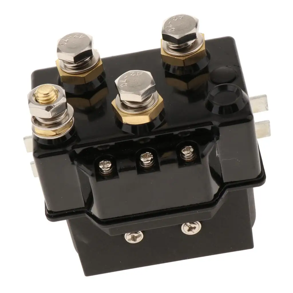 ATV/UTV Replacement Contactor/Solenoid 12000lb Winches 24A DC
