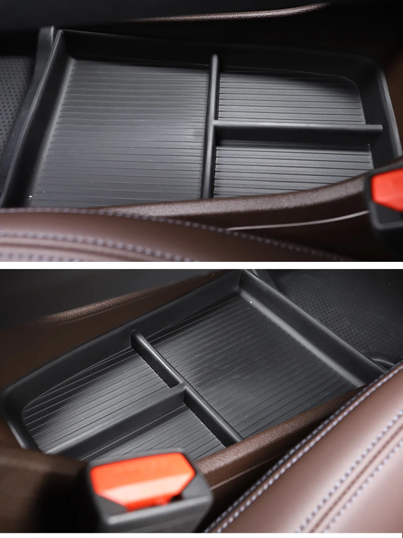 GAFAT Neu BMW X1 iX1 U11 2022 2023 2024 Mittelkonsole Aufbewahrungsbox, iX1  X1 U11 Armlehne Organizer Tray Handschuhfach, TPE-Weichgummi, Kompatibel