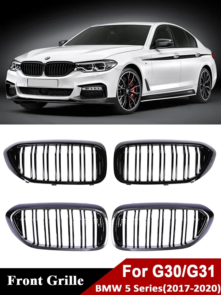 Передняя решетка радиатора для BMW 5 серии G30 G31 M5
