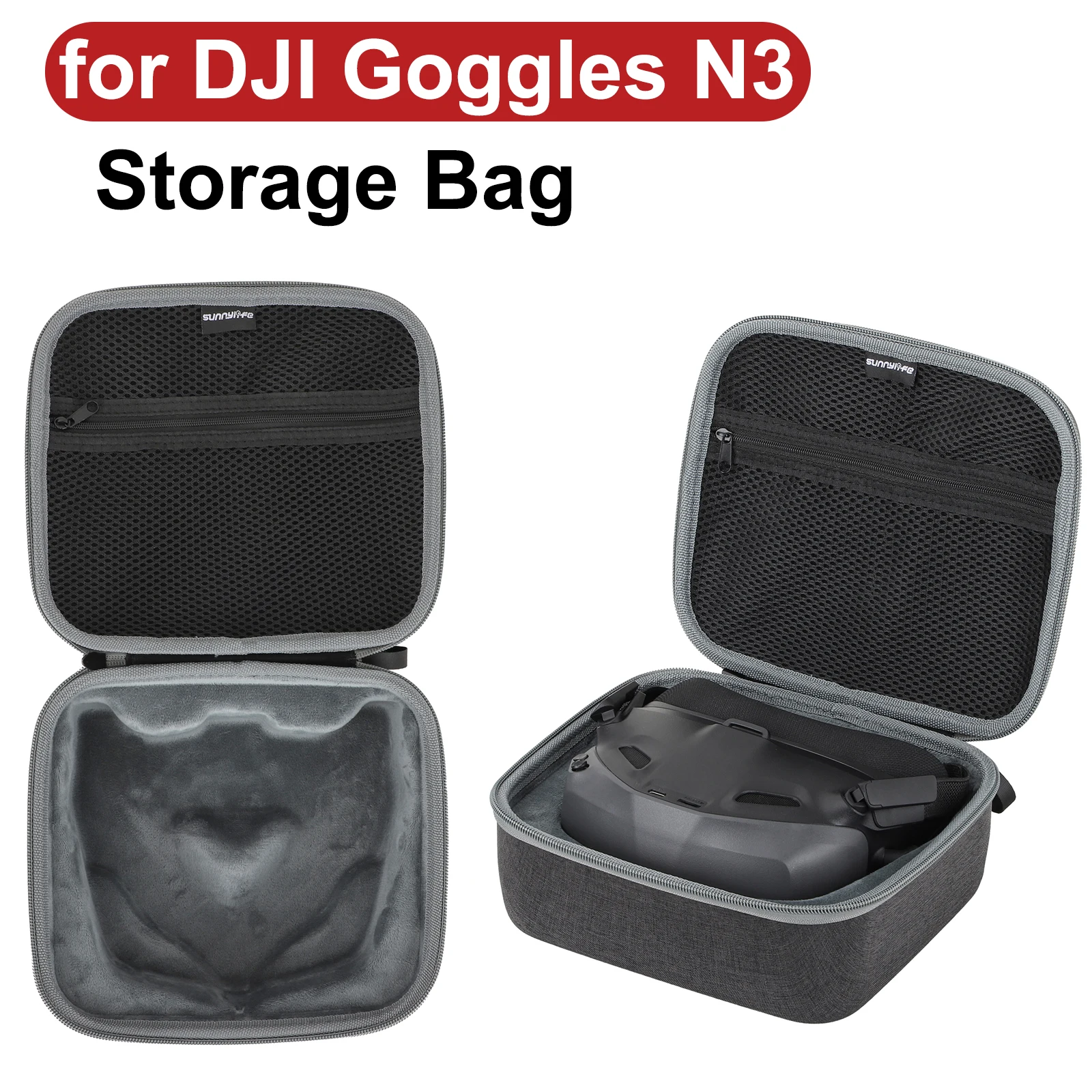 DJI case drone case flight glasses case drone storage bag for DJI Goggles N3 Storage Bag Portable Carrying Case Anti-collision Protection Bag Shock-proof Handle For DJI NEO/AVATA 2