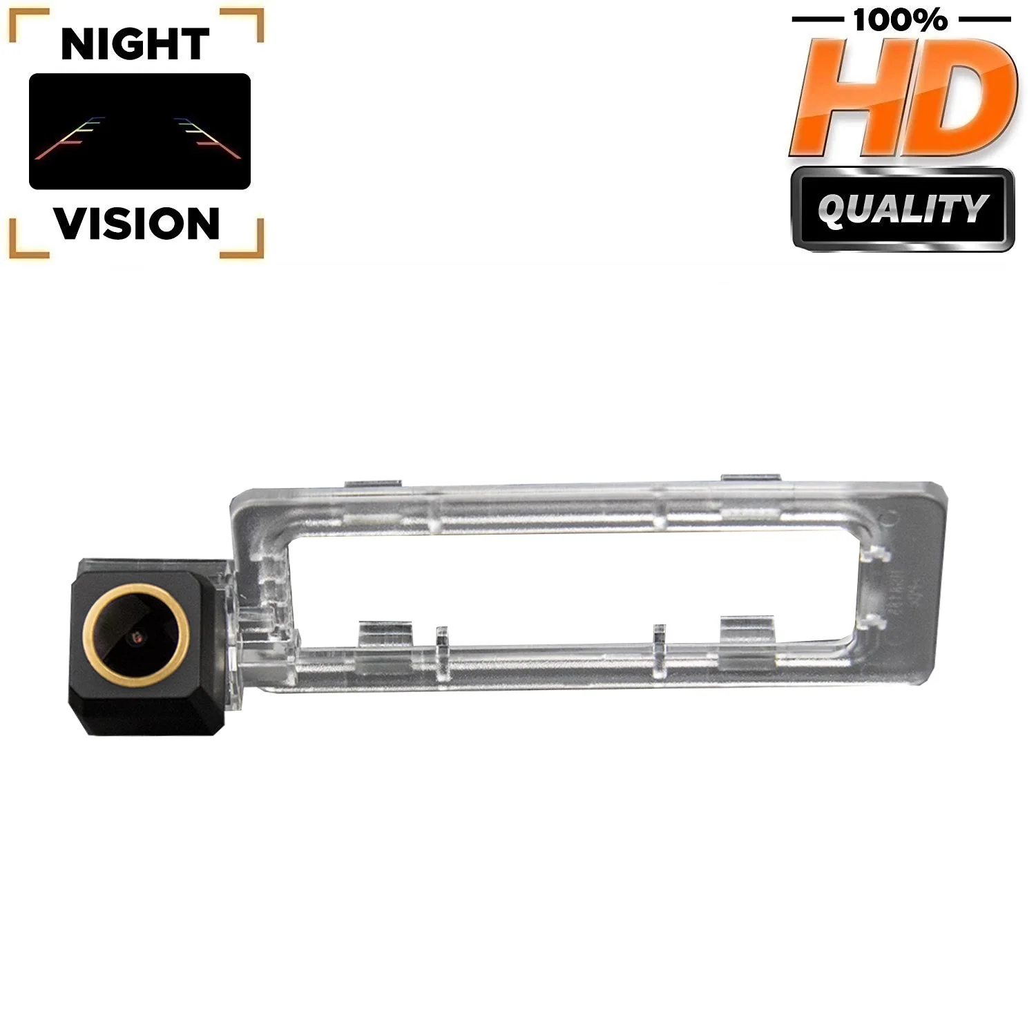 

HD 1280*720P Rear View Reversing Backup Night Vision Camera for Subaru XV 2014 2015,License Plate Light Parking Golden Camera