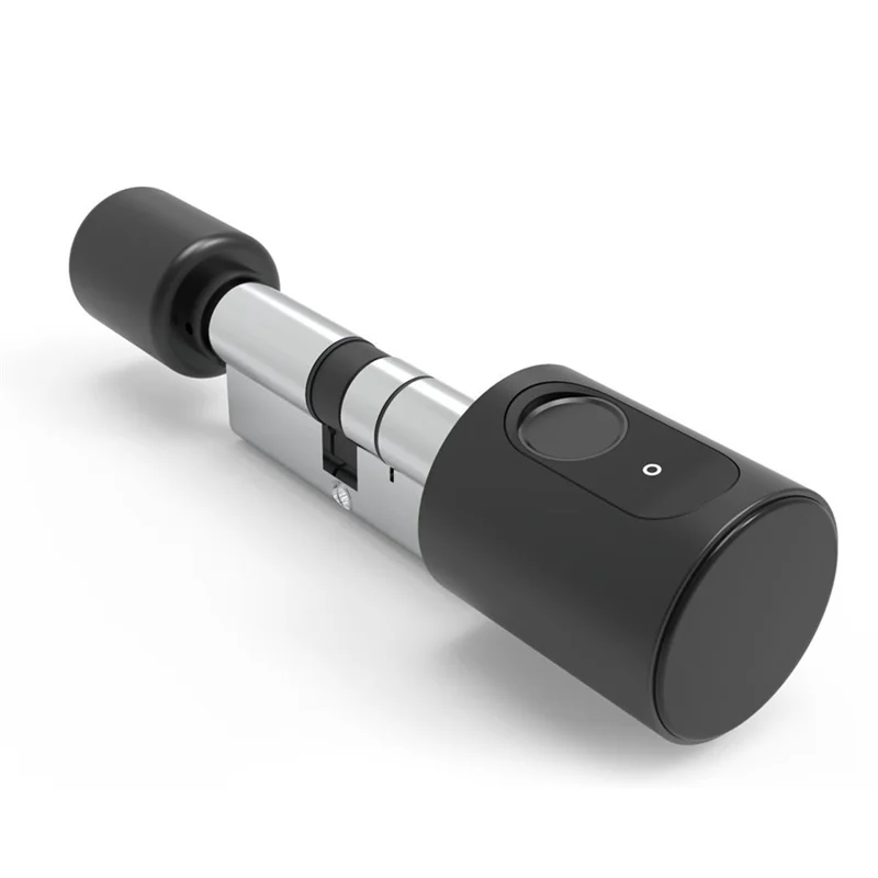 Smart Lock Fingerprint Electronic Lock Cylinder Compact App Remote Bluetooth Door