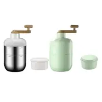 Ice Crusher Machine for Home Shaved Ice Maker for Making Snow Cones or Slushy Reusable Fruit Smoothie Machine for Camping Home 1
