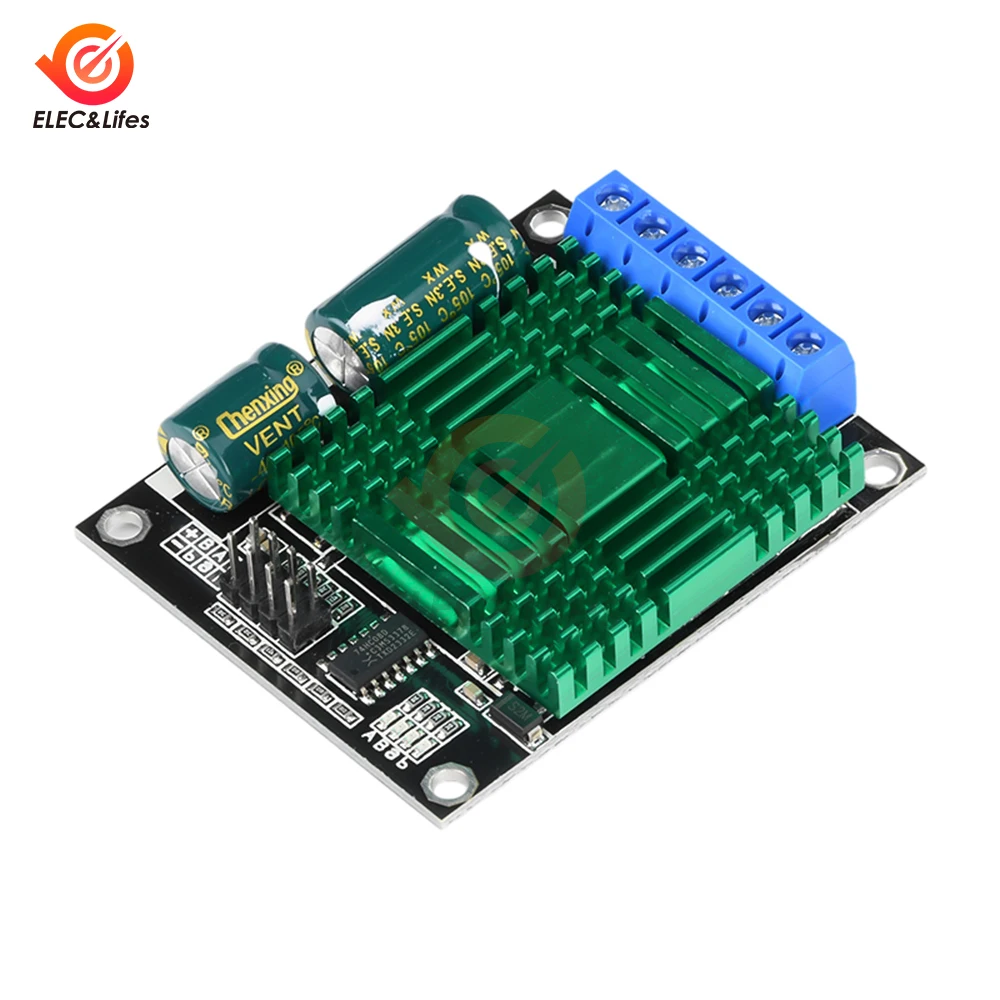 듀얼 PWM DC 모터 드라이버 모듈, DC 모터 속도 컨트롤러, 범용 고출력 H-브리지 거버너, DC 9V-30V 60A