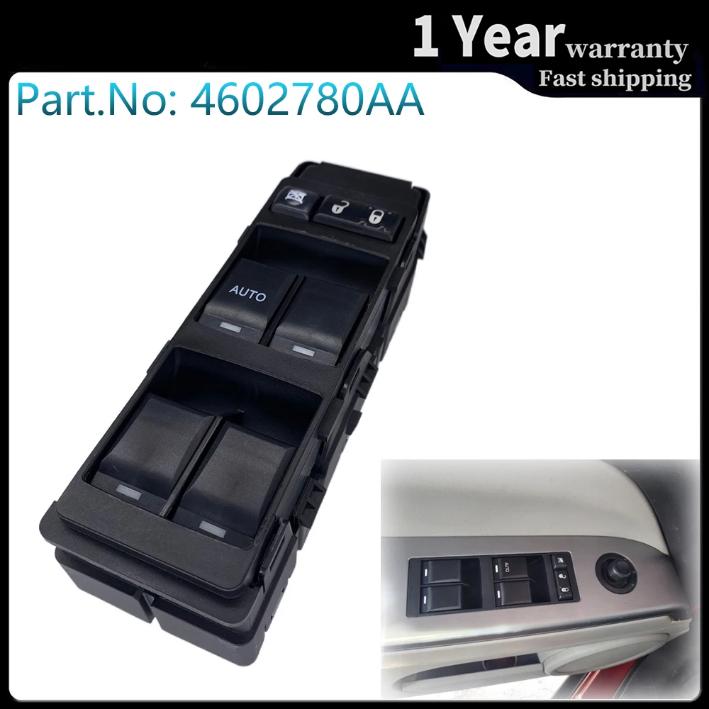 4602780aa Driver Side Window Switch Lifter Control Button For Jeep Compass Chrysler 200 300
