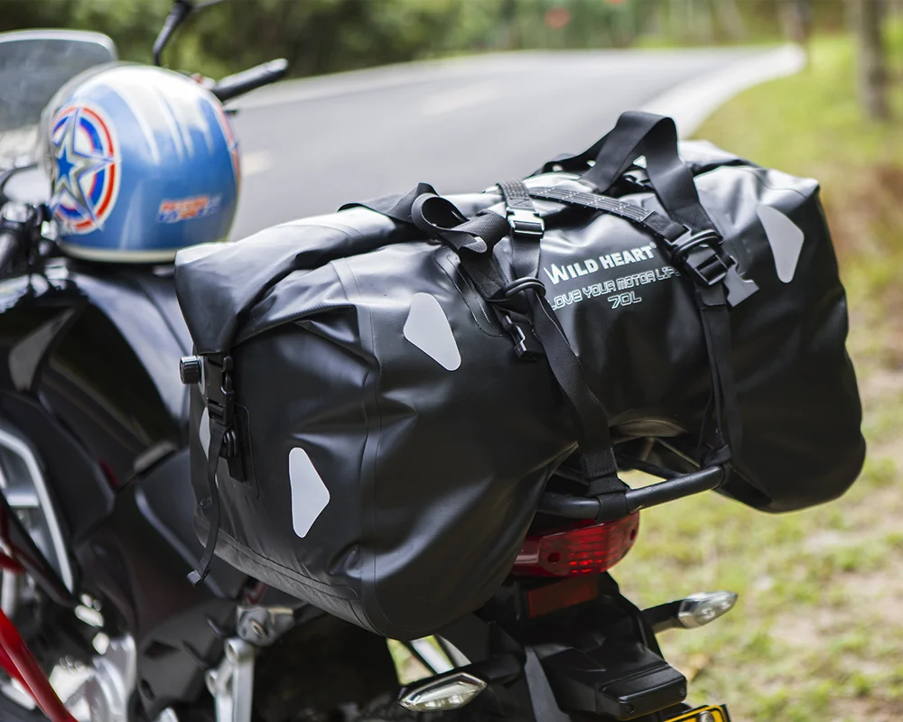 WILD HEARTドライモーターサイクルテールバッグ70L Amazon | WILD HEARTドライモーターサイクルテールバッグ70L