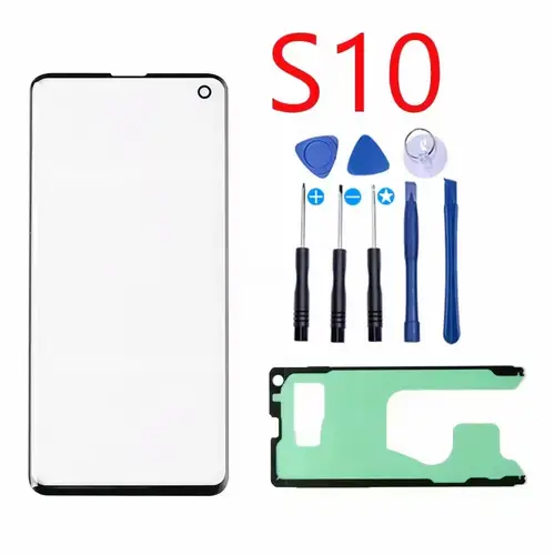 1Set New LCD Display Front Glass Outer External Touch Screen Lens Panel For Samsung Galaxy S8 S9 S10 Note 8 9 10 20 Plus Ultra - Image 5