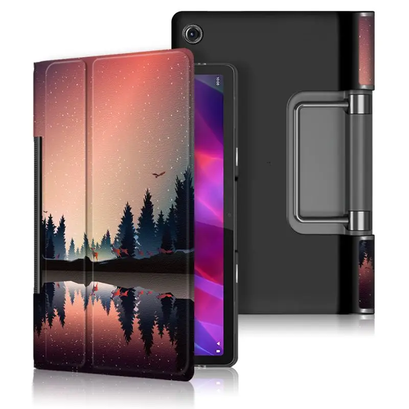Suporte Magnético para Lenovo Yoga Tab Tab 11 Yt-j706f Tablet para Yoga Smart Tab 10.1 Yt-x705 Yaga Pad Pro 13 Yt-k606f Capa Shell
