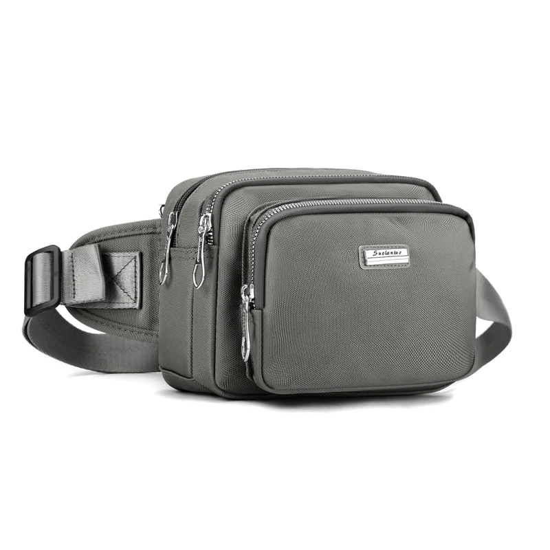 Women's Multi functional Waist Bag - Outdoor Chest Bag with Multiple Zipper Layers, Adjustable Shoulder Straps, Suitable for Run