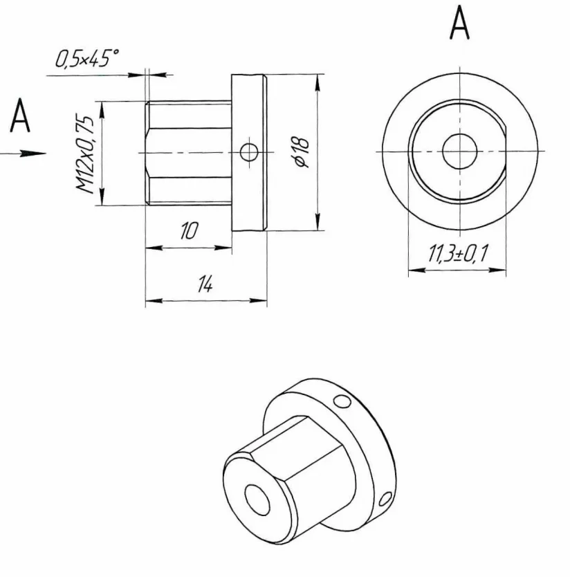 m12x0.75 vent plug screw