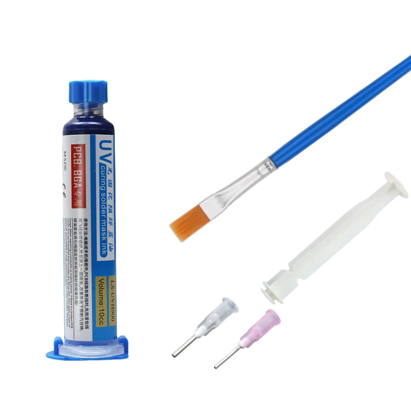 UV Curing Green Solder Mask Ink for PCB Protection and Electronic Repair