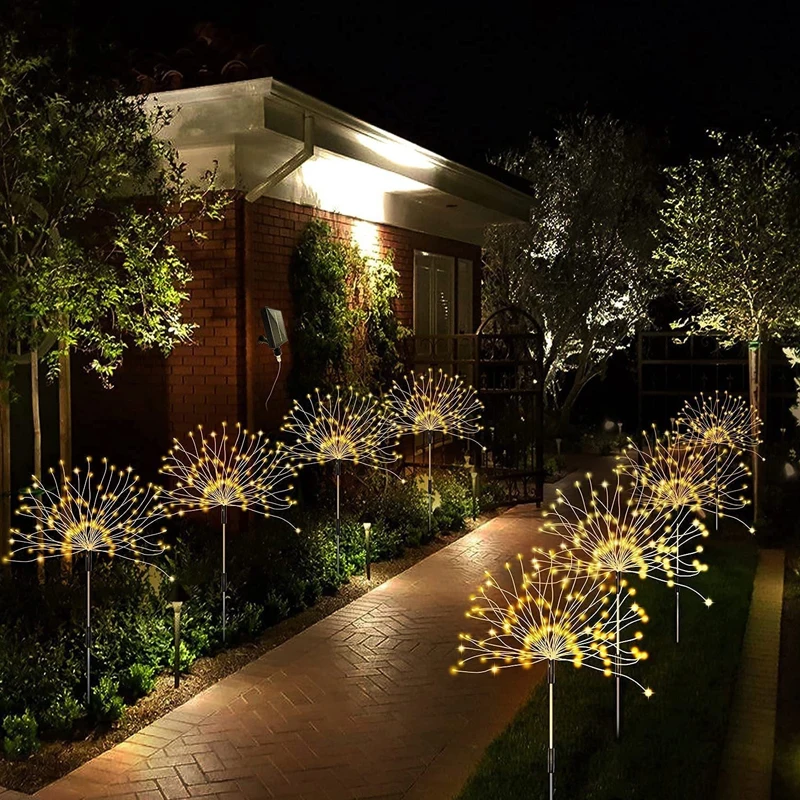 Lacasa Luci Solari Esterno Terra, 4 Pezzi Lapade Solari da Giardino