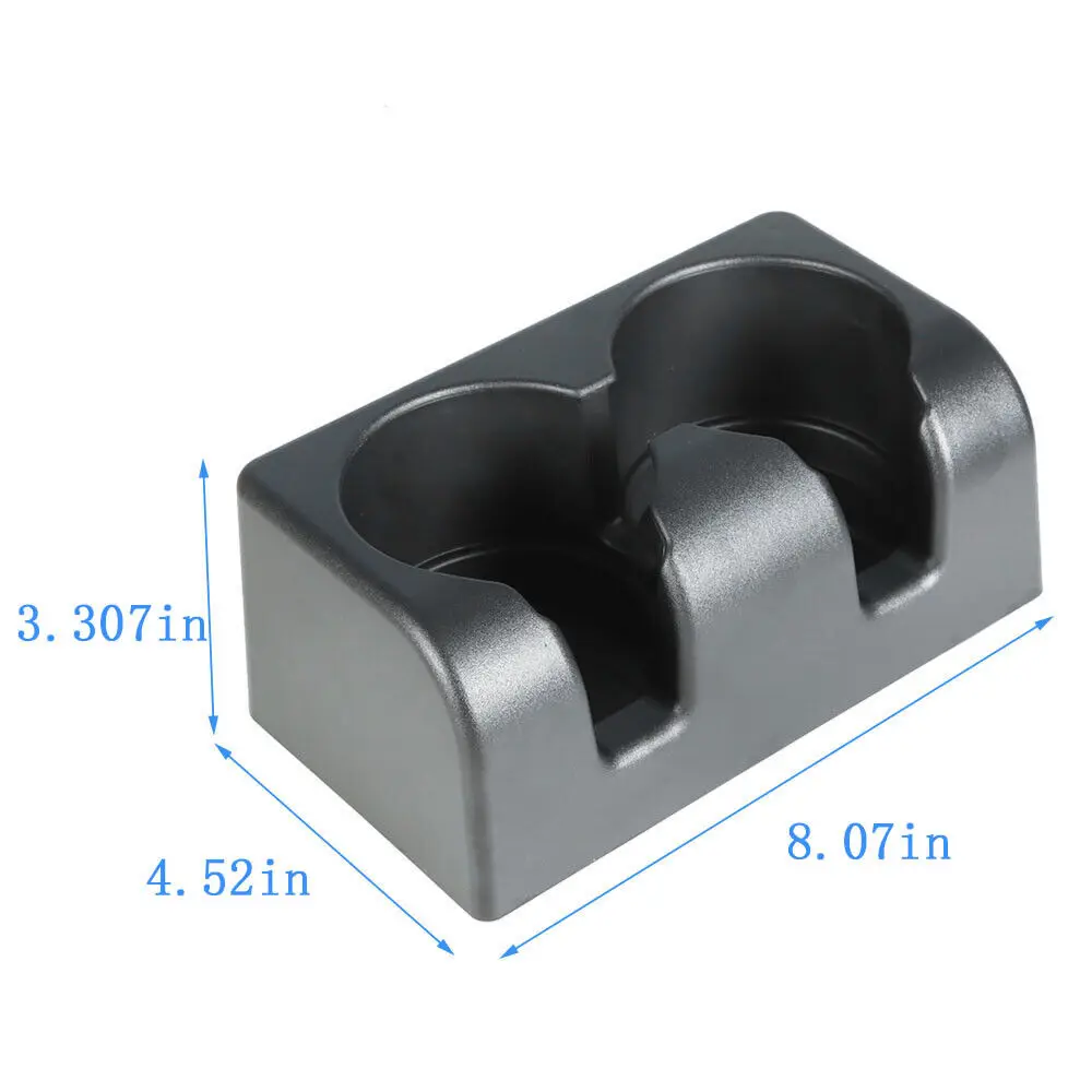 89039574 89039575 For GMC Canyon Chevrolet Colorado Car Center Storage Box Console Cup Holder 2004 2005 2006 2007 2008-2012